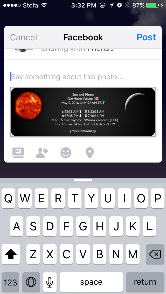 Sun And Moon Tracker screenshot 3